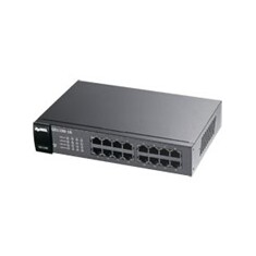 Zyxel GS1100-16 v3 16-port Gigabit Ethernet Switch, fanless