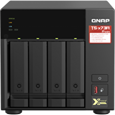 QNAP TS-473A-8G (Ryzen 2,2GHz / 8GB RAM / 4x SATA / 2x M.2 NVMe slot / 2x 2,5GbE / 2x PCIe / 4x USB)
