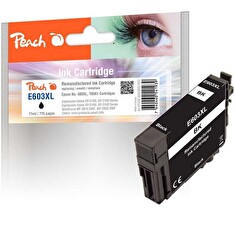 PEACH kompatibilní cartridge Epson No 603XL, black, 11 ml