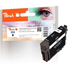 PEACH kompatibilní cartridge Epson T3461, No 34, Black, 6,8 ml