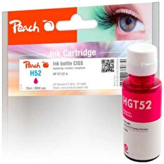 PEACH kompatibilní cartridge HP GT52, magenta, 70 ml