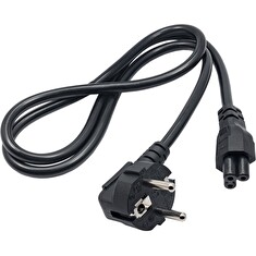 TRX Akyga kabel síťový napájecí/ AK-NB-08A/ 3-pin/ 1m