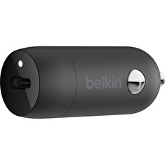 Belkin 20W USB-C Power Delivery nabíječka do auta, černá