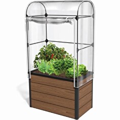 Květináč KETER Maple Green House s fóliovníkem Brown