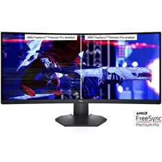 Dell/S3422DWG/34"/VA/3440x1440/144Hz/1ms/Black/3RNBD