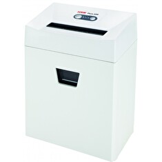 HSM Pure skartovač 320/ formát A4/ velikost řezu 3,9 mm/ proužkový řez/ objem koše 25l/ stupeň utajení P2/ bílá
