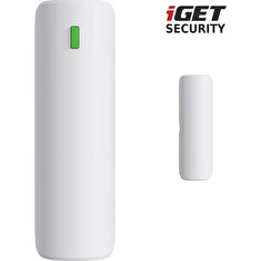 iGET SECURITY EP4 - bezdrátový magnetický senzor pro dveře/okna pro alarm M5, výdrž batt. až 5 let