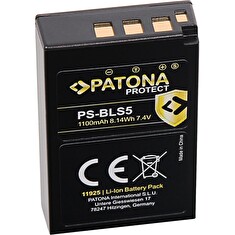 PATONA baterie pro foto Olympus BLS5 1100mAh Li-Ion Protect