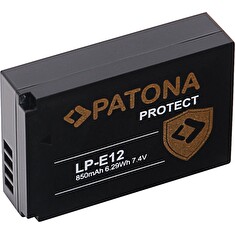 PATONA baterie pro foto Canon LP-E12 850mAh Li-Ion Protect