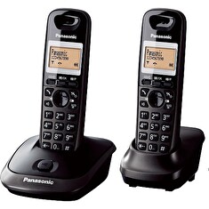 PANASONIC KX-TG2512FXT titanově černá Bezdrátový telefon podsvícený displej