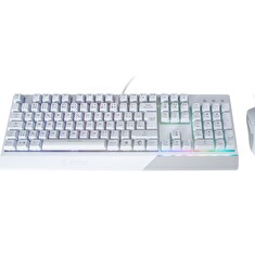MSI herní set klávesnice s myší Vigor GK30 COMBO WHITE/ drátový/ bílý/ RGB podsvícení/ USB/ CZ+SK layout