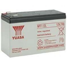 YUASA NP7-12L (12V; 7Ah; faston F2-6,3mm; životnost 5let)