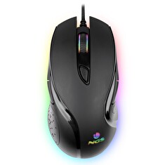 NGS myš GMX-125/ Drátová/ Herní/ 8 tlačítek/ 7200dpi/ LED podsvícení/ USB