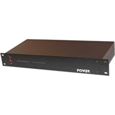 XtendLan Zdroj 12-14V DC nastavitelný, do 19" rozvaděče, 1.5U, 18x výstup, 20A, fanless, ochrana PTC