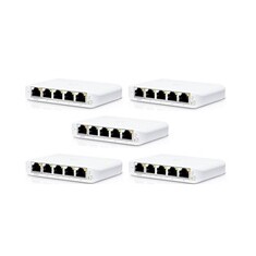 UBNT UniFi Switch USW-Flex-Mini-5, 5-pack [5xGigabit, 1xPoE In]