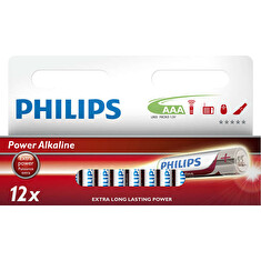 Philips baterie AAA Power Alkaline - 12ks