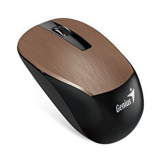 GENIUS NX-7015/Kancelářská/Optická/1 600 DPI/Bezdrátová USB/Hnědá