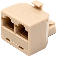 XtendLan Rozdvojka RJ45 1M/2F