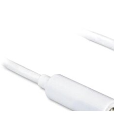 DeLOCK - Charging / data cable - USB (M) do stereo mini jack (M) - 1 m - bílá - pro Apple iPod shuffle (1G, 2G)
