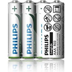 Philips baterie AAA LongLife zinkochloridová - 4ks