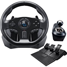 SUPERDRIVE Sada volantu, pedálů a řadící páky GS850-X/ PS4/ Xbox One/ Xbox Series X/S