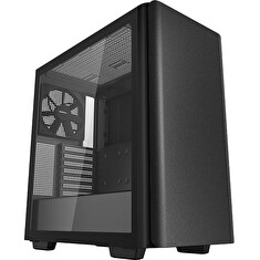 DEEPCOOL skříň CK500 / ATX / 2x140 mm fan / 2xUSB 3.0 / USB-C / černá
