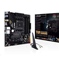 ASUS TUF GAMING B550M-PLUS WIFI II socket AM4 B550 DDR4 mATX M.2 HDMI DP WIFI BT