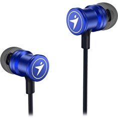 GENIUS headset HS-M316 METALLIC BLUE/ modrý/ 4pin 3,5 mm jack