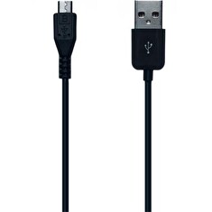 CONNECT IT Kabel microUSB (Samsung/HTC kompatibilní) 1m pro telefon, černý