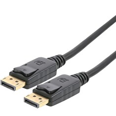 PremiumCord DisplayPort 2.0 přípojný kabel M/M, zlacené konektory, 0,5m