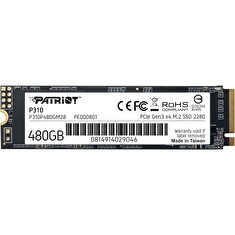 PATRIOT P310 480GB SSD / Interní / M.2 PCIe Gen3 x4 NVMe 1.3 / 2280