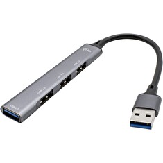 iTec USB 3.0 Metal HUB 1x USB 3.0 + 3x USB 2.0