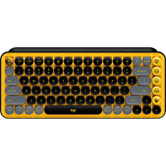 Logitech POP Keys Wireless Mechanical Keyboard With Emoji Keys - BLAST_YELLOW - US INT'L - INTNL
