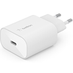 Belkin BOOST CHARGE™ 25W USB-C Power Delivery PPS nástěnná nabíječka, bílá