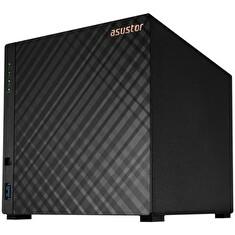 ASUSTOR DRIVESTOR 4 (AS1104T) datové úložiště NAS (pro 4x HDD, quad core CPU 1.4GHz, 1GB DDR4, NAS)