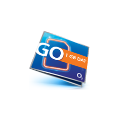 O2 Předplacená karta GO 1GB DAT
