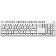 DELL klávesnice KB216/ multimediální/ německá/ GER/ DE/ USB/ drátová/ bílá