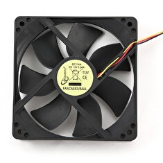 Gembird Chladič ventilátor do skříně 120x120 kuličkové ložisko