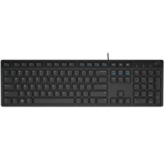 DELL klávesnice KB216/ multimediální/ ukrajinská/ UA/ USB/ drátová/ černá