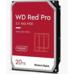 WDC WD201KFGX hdd RED PRO 20TB SATA3-6Gbps 7200rpm 512MB RAID (24x7 pro NAS) 268MB/s CMR