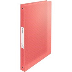 Esselte desky s 4kroužkovým mechanismem Colour'Breeze, korálová