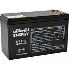 GOOWEI ENERGY Pb záložní akumulátor VRLA AGM 12V/7,2Ah (OT7.2-12 F2)