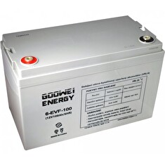 GOOWEI ENERGY Pb trakční záložní akumulátor VRLA GEL 12V/100Ah (6-EVF-100)