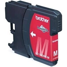 Inkoustová náplň Brother magenta LC1100HYM 750str.