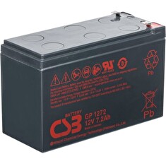 CSB Pb záložní akumulátor VRLA AGM 12V/7,2Ah (GP1272 F2)