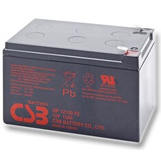 CSB Pb záložní akumulátor VRLA AGM 12V/12Ah (GP12120 F2)