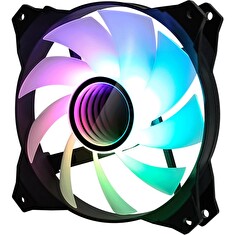 Zalman ventilátor ZM-IF120 / 120mm / ARGB / 3-pin / bíločerný