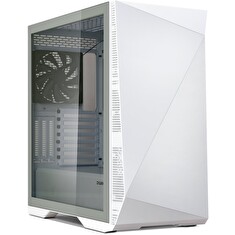 Zalman skříň Z9 Iceberg white / Middle tower / ATX / 2x140mm fan / temperované sklo / bílá