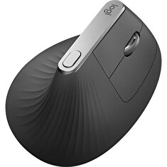 Logitech Lift/Vertikální/Optická/Pro praváky/4 000 DPI/USB+BT/Grafitová