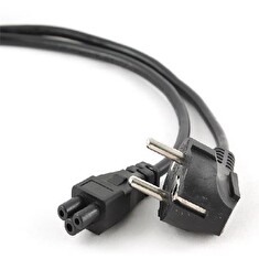 GEMBIRD Kabel síťový 1,8m VDE 220/230V napájecí notebook 3 pin Schuko